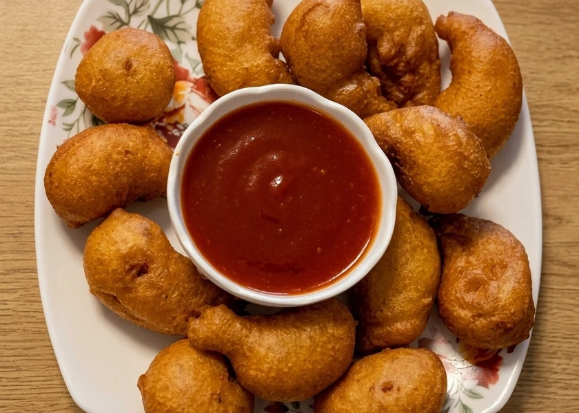 Sweet and sour chicken balls - New Ocean King Chinese takeout Winnipeg
